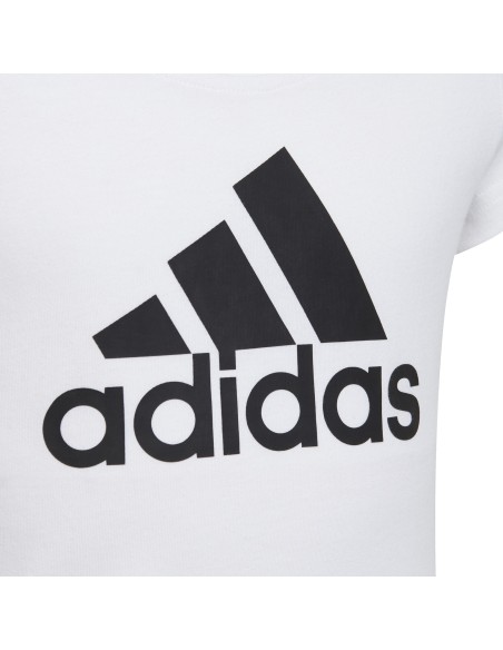 Camiseta Essentials Adidas Junior Blanco