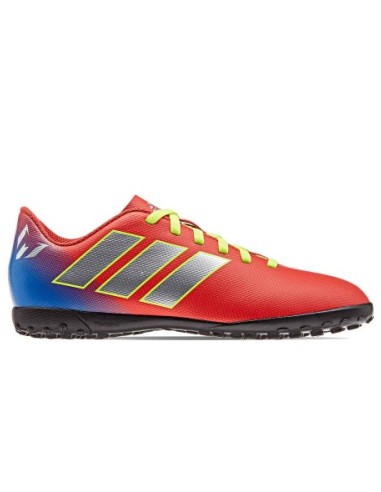 Bota Futbol Adidas Junior Rojo / Azul