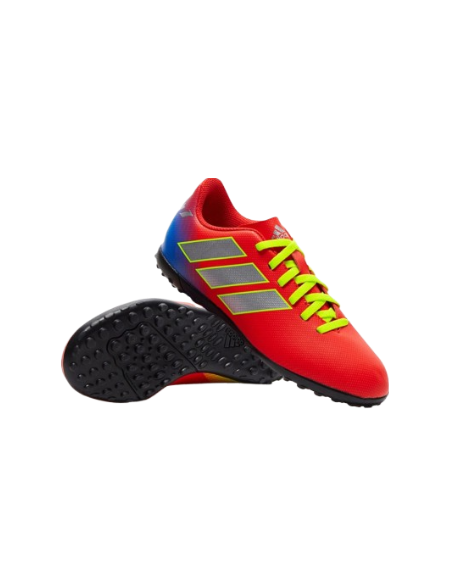 Bota Futbol Adidas Junior Rojo / Azul