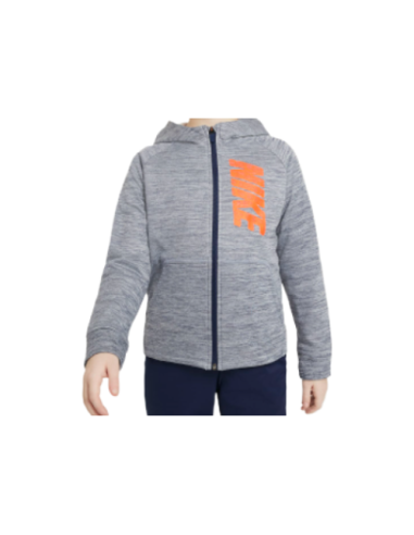 Chaqueta Therma Nike Junior Gris