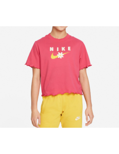 Camiseta Nike Niña Energy Boxy Rosa