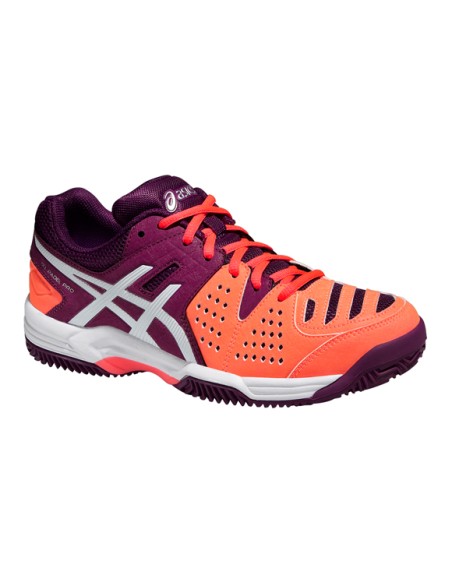 zapatilla asics mujer naranja